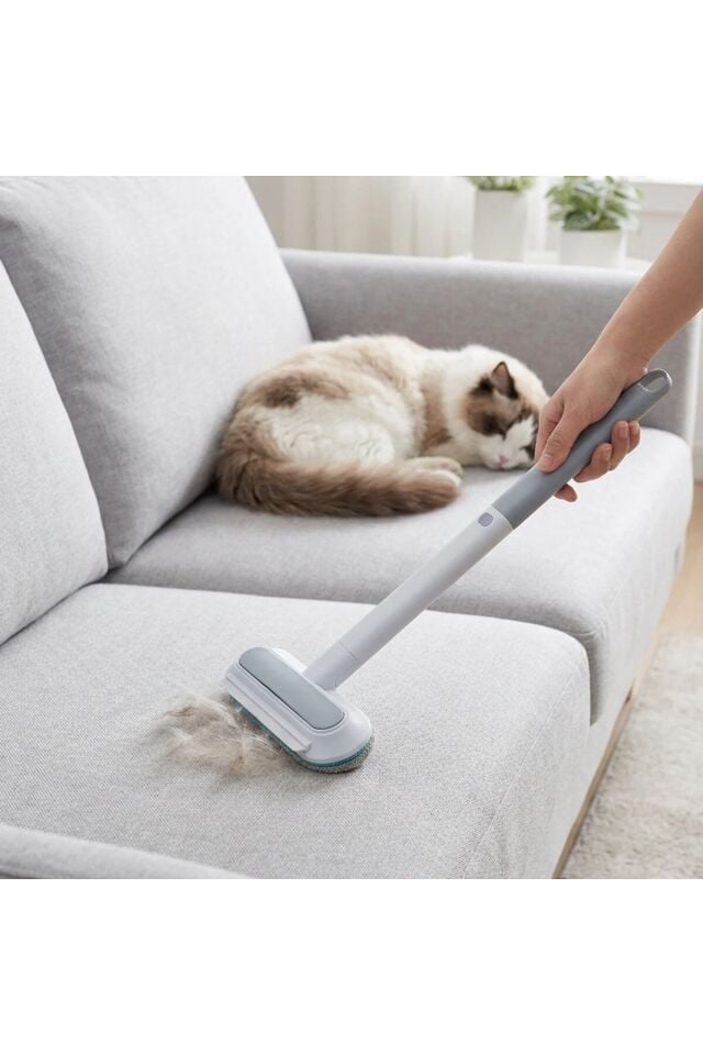 4'ü 1 Arada Tüy Toplayıcı Kedi Köpek Tüy Temizleyici Fırça | Koltuk, Halı, Kıyafet ve Araç İçi Tüy Alıcı