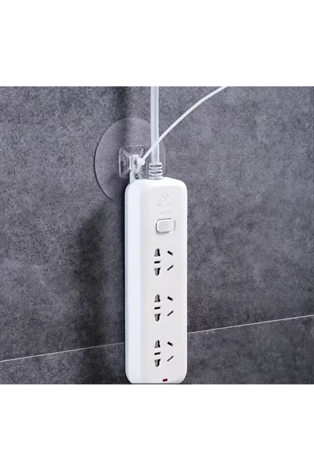 1 Adet Deliksiz Duvar Montajlı Dolap Mobilya Kaydırmaz Kendinden Yapışkanlı Eşya Sabitleyici Aparat