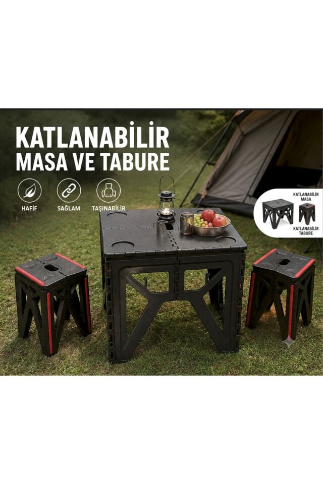  Katlanabilir Kamp Ve Bahçe Masası