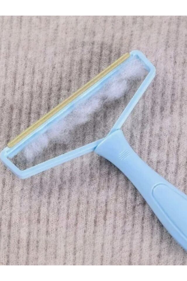 Çift Taraflı Elbise Kazak Plastik Kumaş Tüy Alma ve Tiftik Temizleyici Toplayıcı Taşınabilir (Pembe)