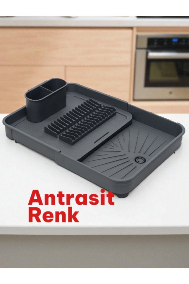 Açılır Kapanır Sürgülü Bulaşık Kurutma Sepeti