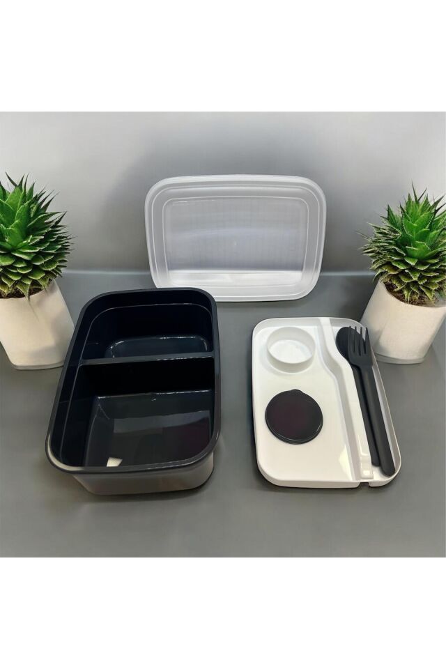 Smart 2 Bölmeli Beslenme Kutusu 5PP Gıda İçin En Güvenilir Plastik BPA Free