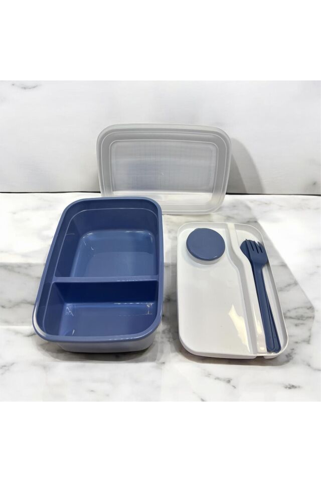 Smart 2 Bölmeli Beslenme Kutusu 5PP Gıda İçin En Güvenilir Plastik BPA Free