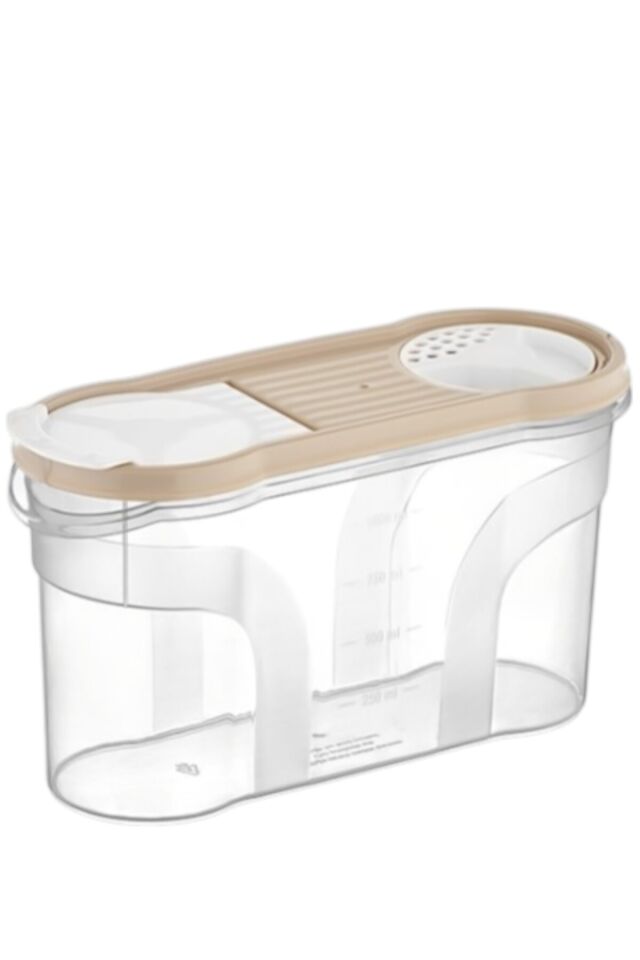 1400ML Erzak Saklama Kabı (5PP Gıda Için En Güvenilir Plastik)