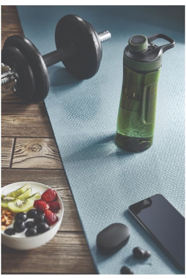 Şeffaf Spor Okul Ofis Su Matarası Suluk 530ml (5PP EN GÜVENİRLİK PLASTİK SINIFI) 9 Farklı Renk