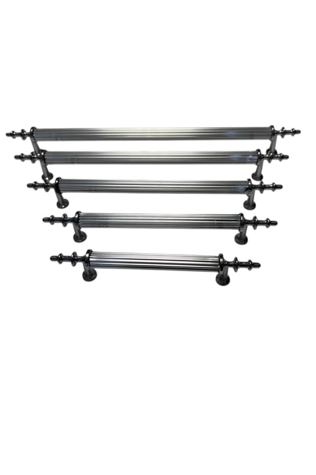5 Adet Zirve Model Krom Kaplama Kulp Mobilya Kulbu Alüminyum Metal