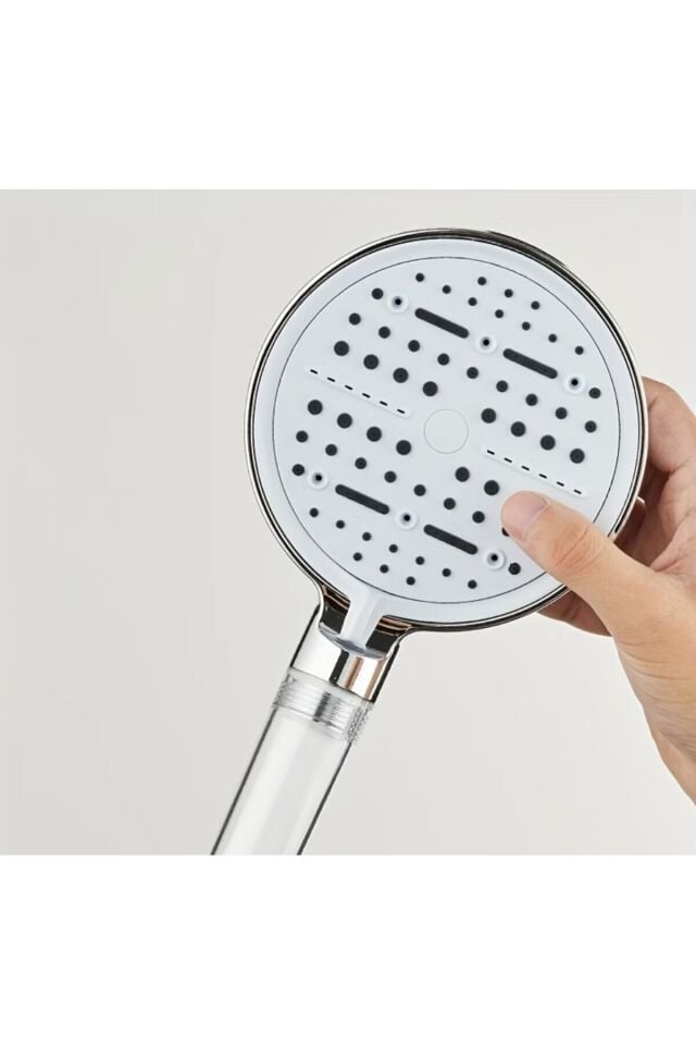 6 Fonksiyonlu Filtreli Duş Başlığı Su Arıtmalı, Klor ve Kireç Önleyici, Yüksek Basınçlı